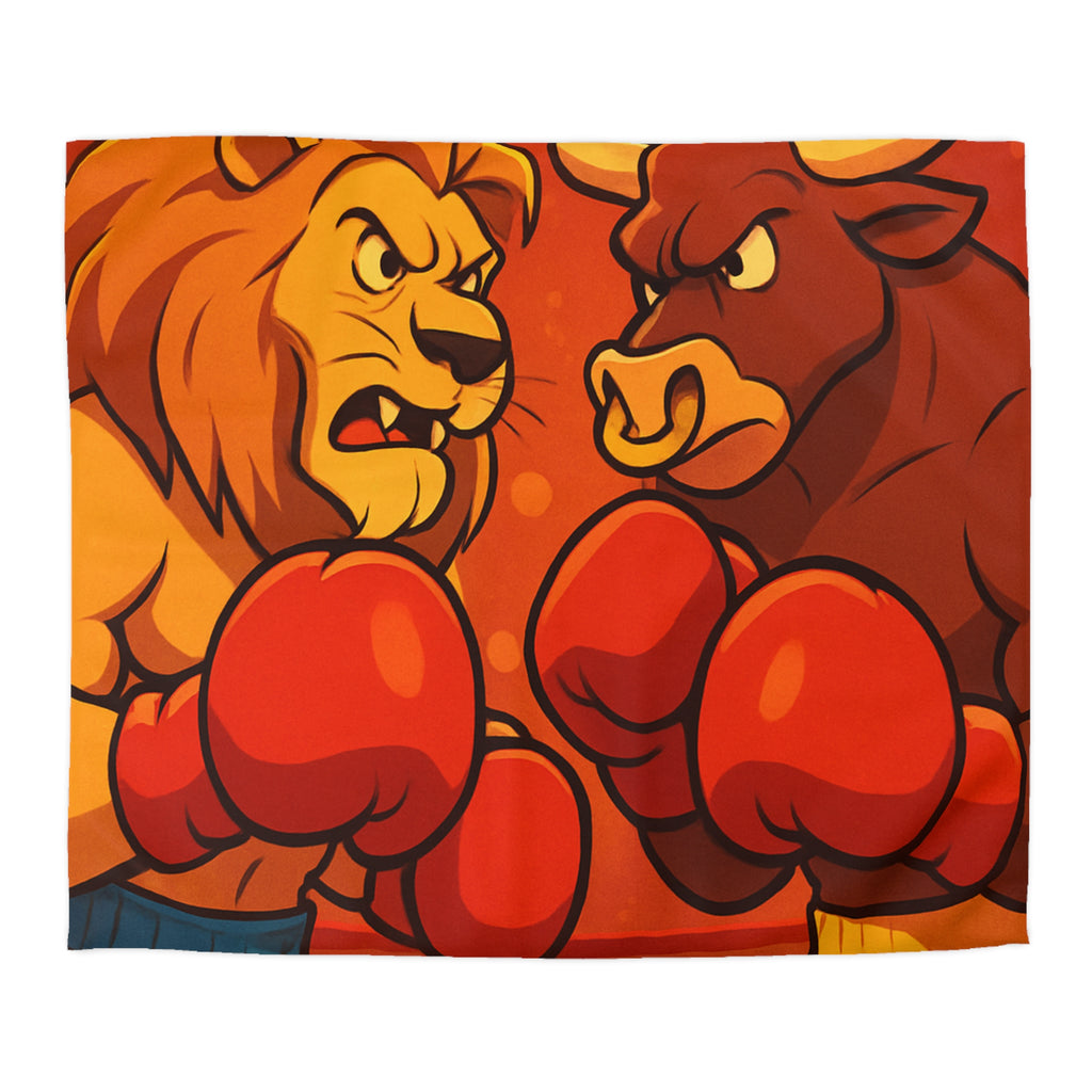 Housse de Couette Microfibre Design Artistique Moderne Décoration Chambre Confort Premium