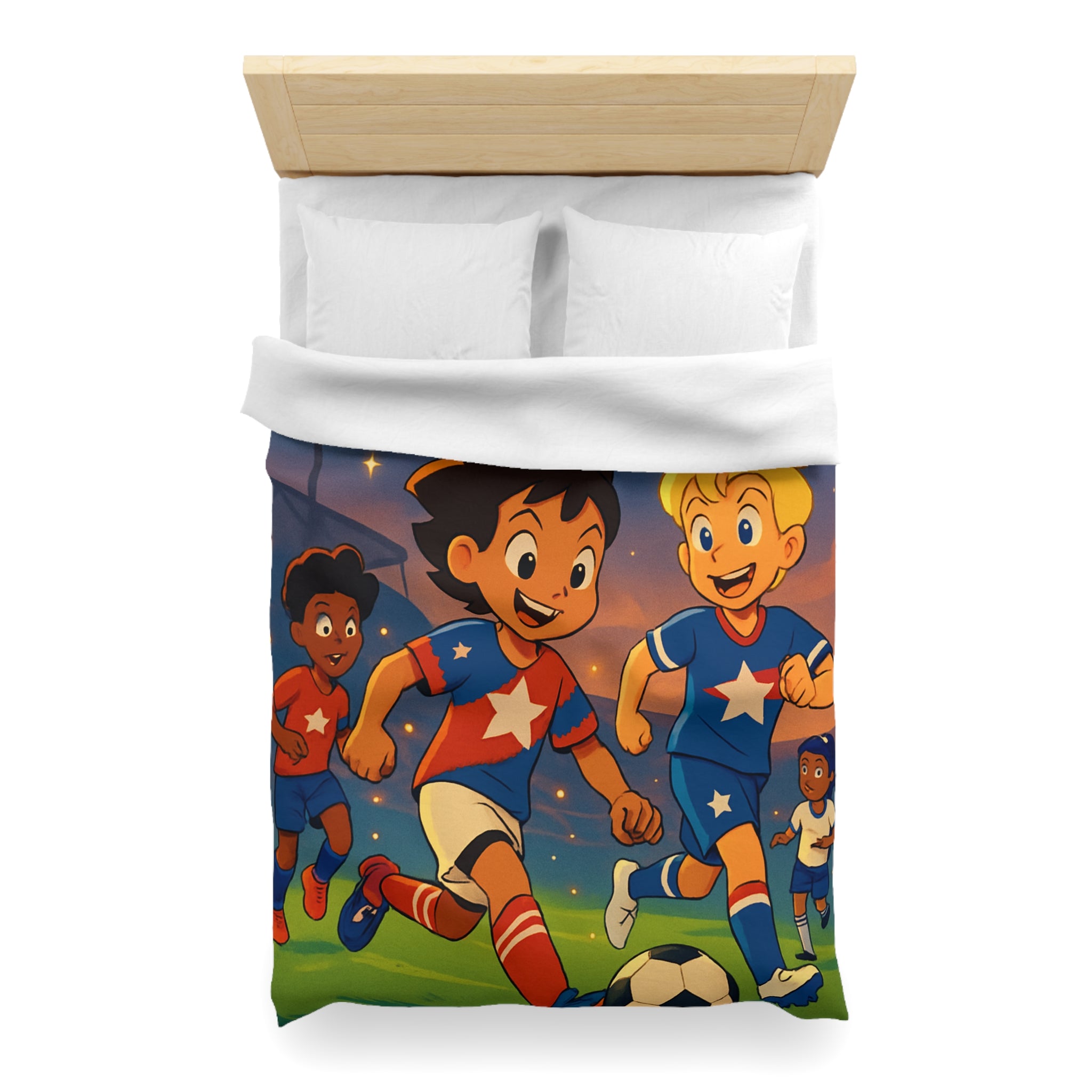 Housse de Couette Microfibre Création Artistique Moderne Design Exclusif Décoration Chambre