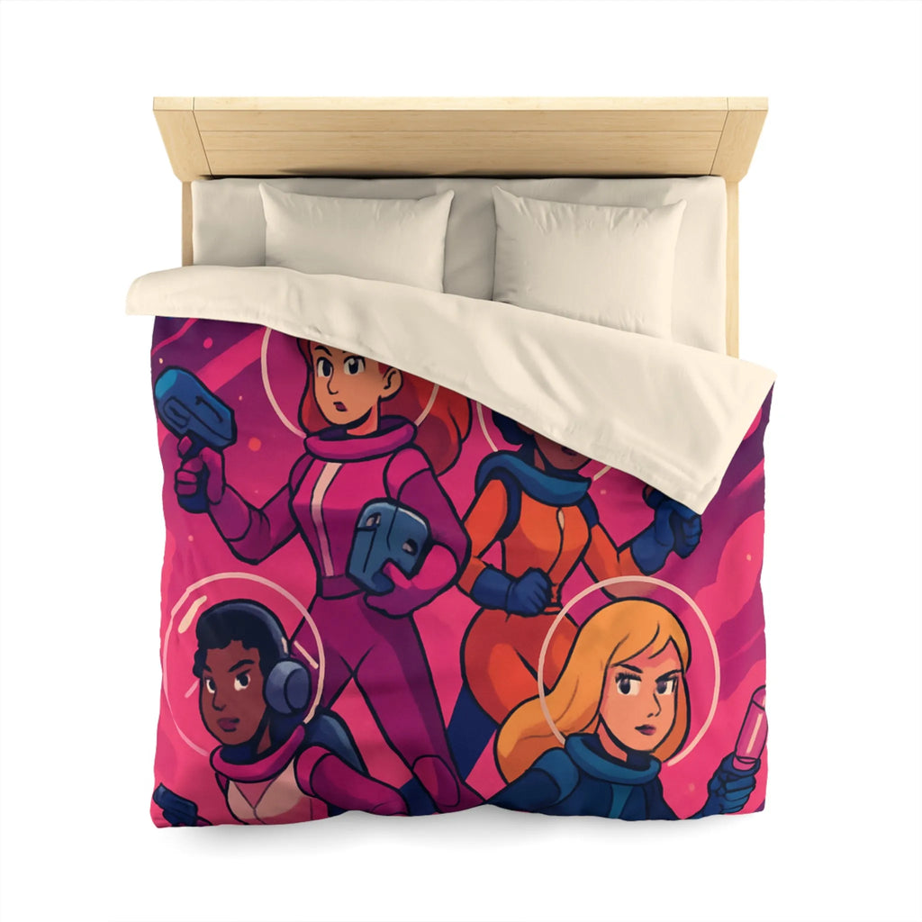 Housse de Couette Microfibre Création Artistique Moderne Design Exclusif Décoration Chambre