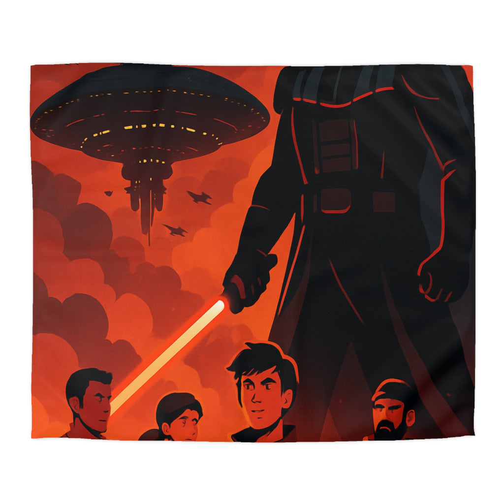 Housse de Couette Microfibre Motif Créatif Original Style Contemporain Chambre Élégante