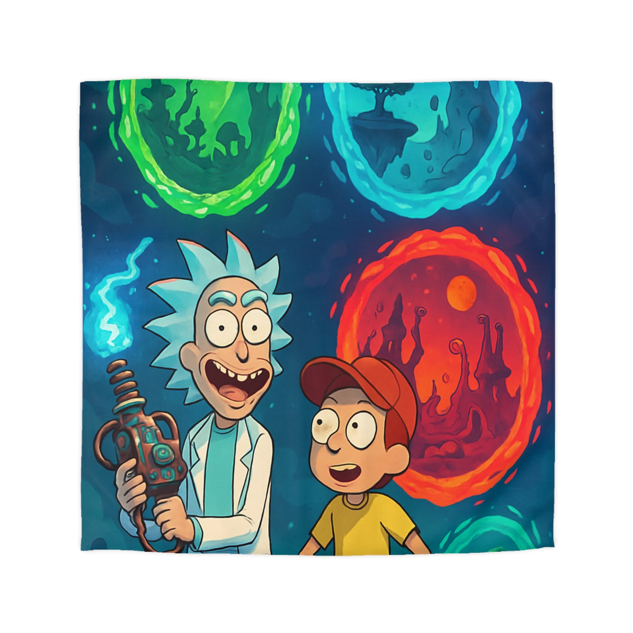 Housse de Couette Microfibre Création Artistique Moderne Design Exclusif Décoration Chambre