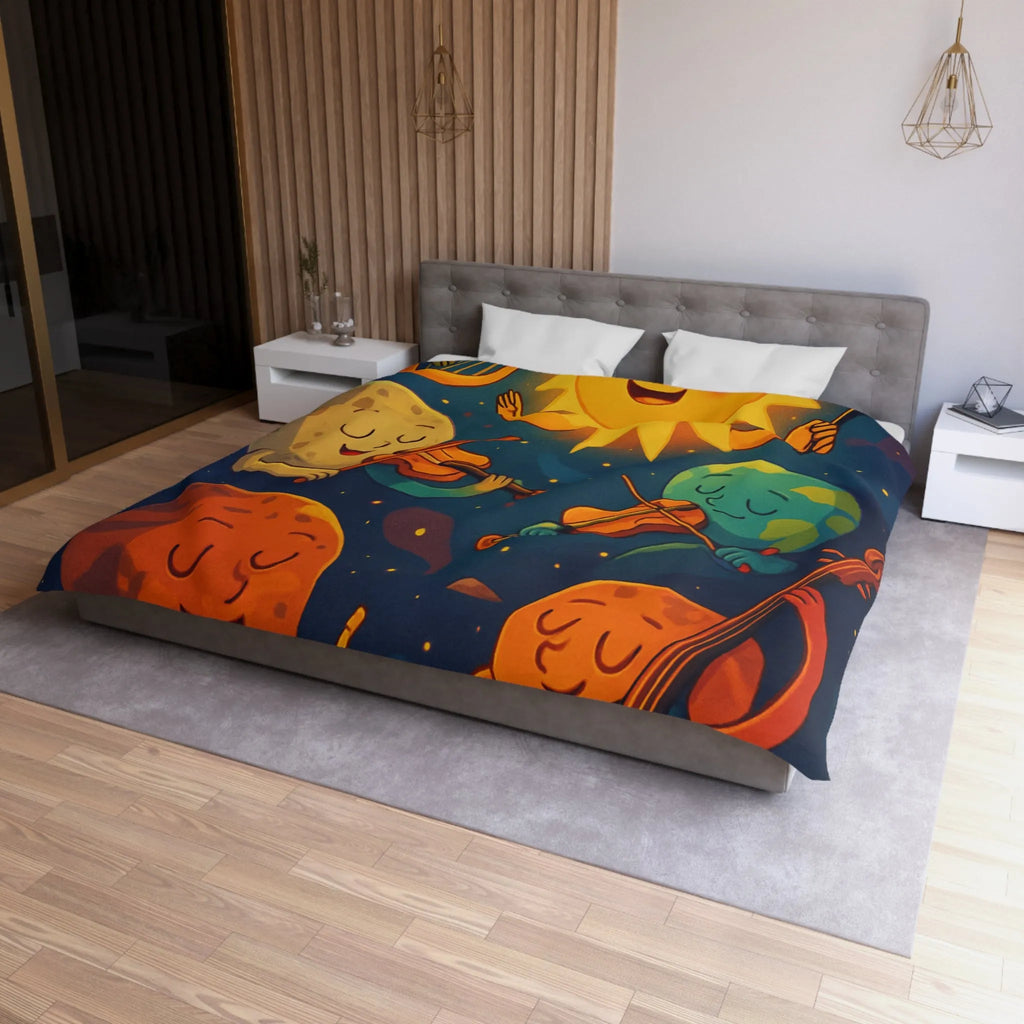 Housse de Couette Microfibre Création Artistique Moderne Design Exclusif Décoration Chambre