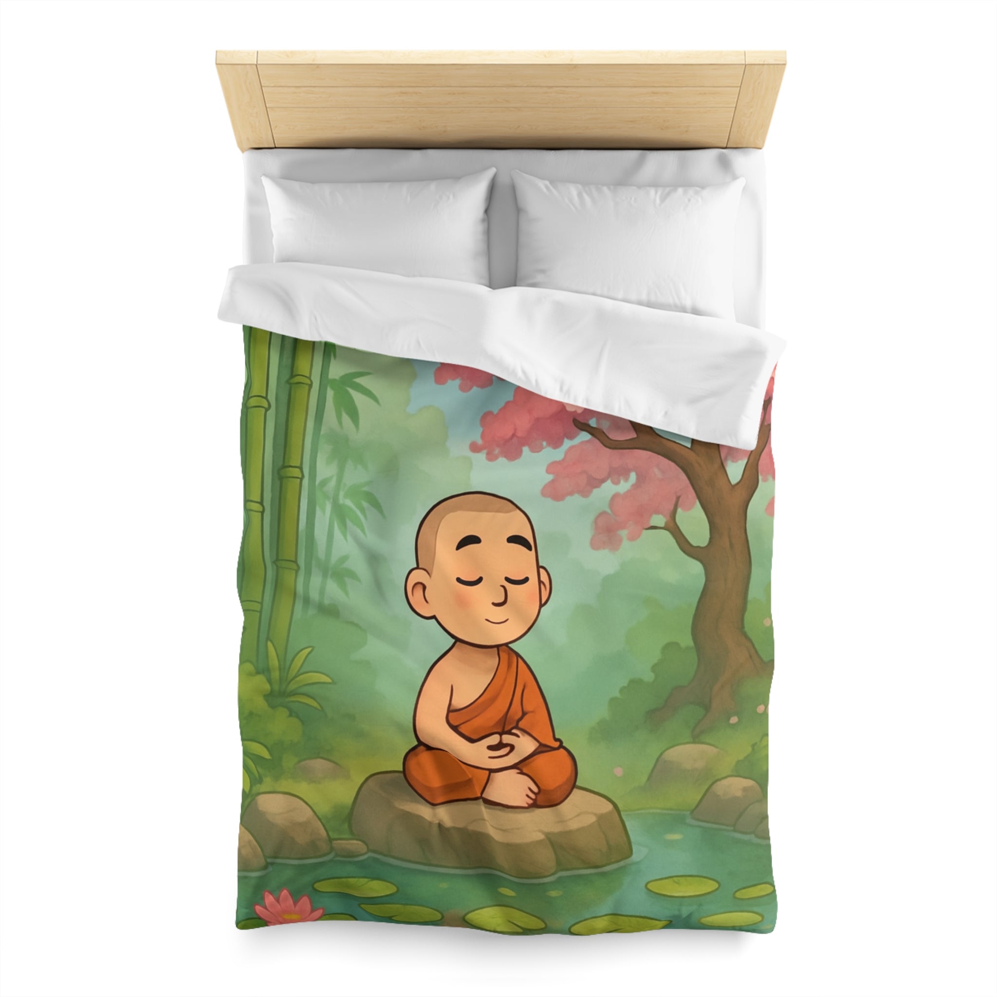 Housse de Couette Microfibre Motif Créatif Original Style Contemporain Chambre Élégante