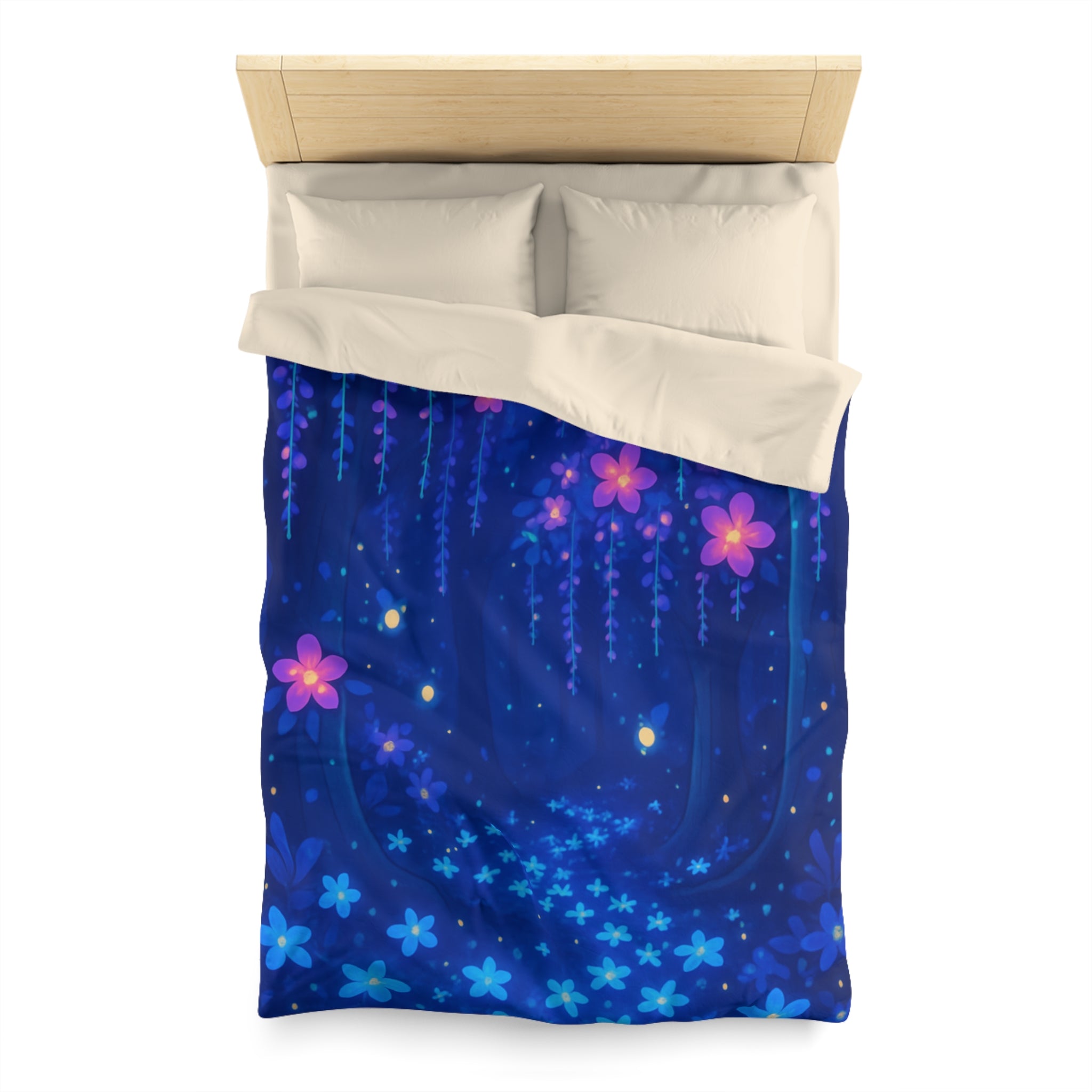 Housse de Couette Microfibre Design Artistique Moderne Décoration Chambre Confort Premium