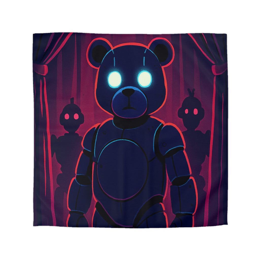 Housse de Couette Microfibre Motif Créatif Original Style Contemporain Chambre Élégante