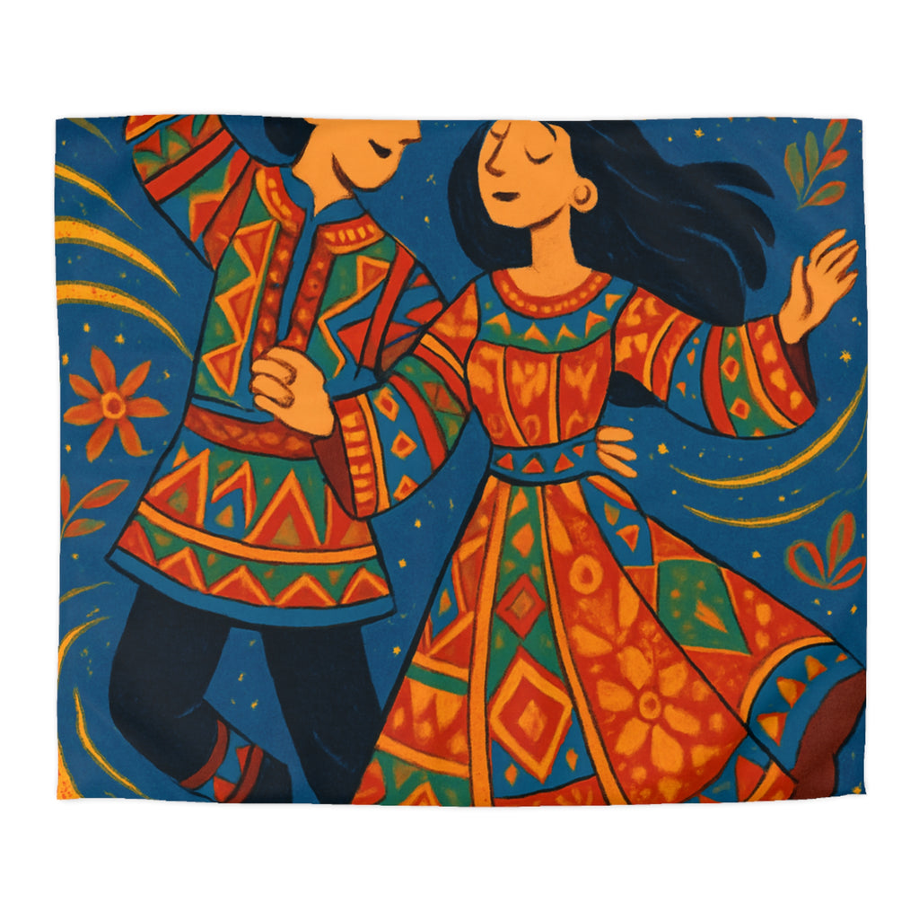 Housse de Couette Microfibre Illustration Unique Design Moderne Décoration Intérieure Raffinée