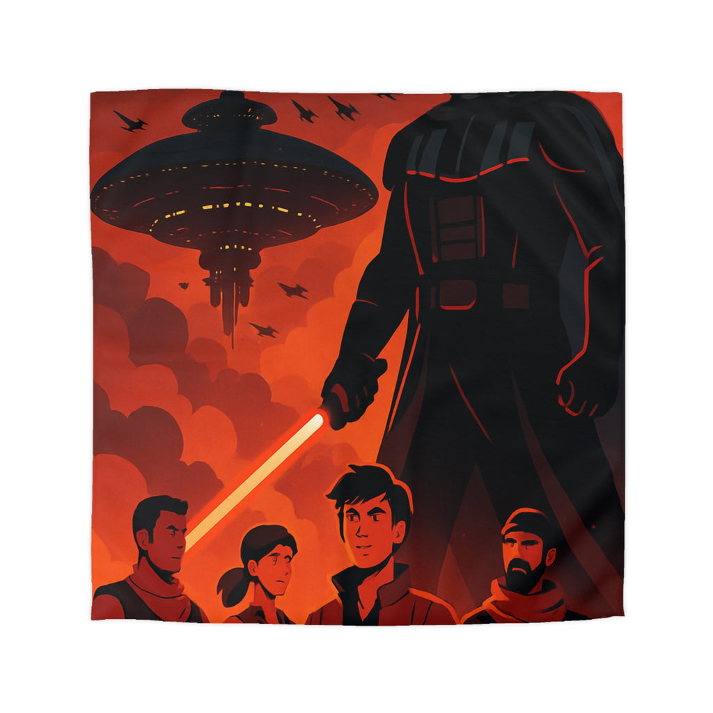 Housse de Couette Microfibre Motif Créatif Original Style Contemporain Chambre Élégante