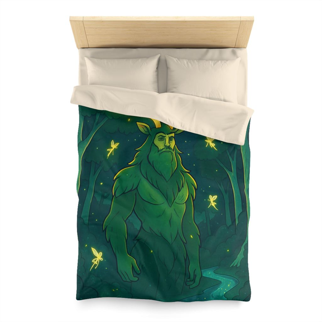 Housse de Couette Microfibre Illustration Unique Design Moderne Décoration Intérieure Raffinée