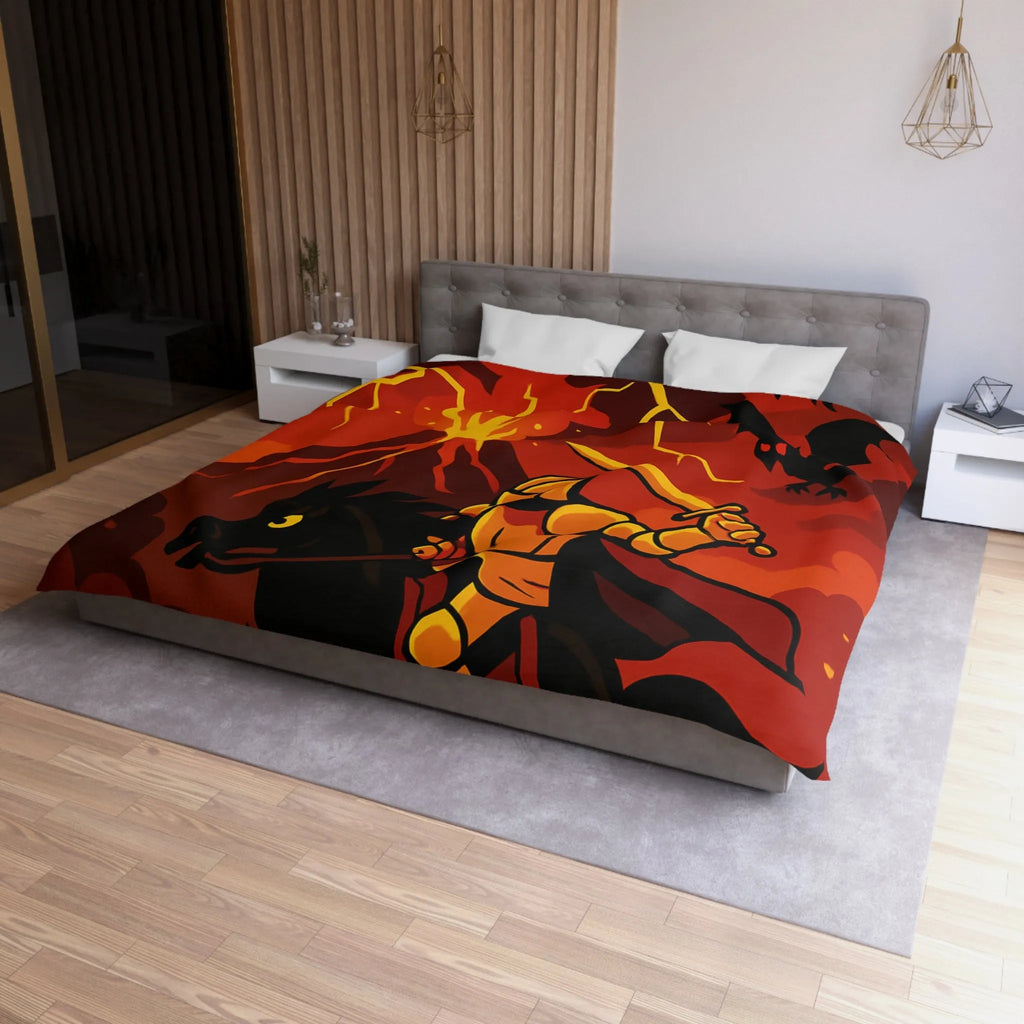 Housse de Couette Microfibre Création Artistique Moderne Design Exclusif Décoration Chambre