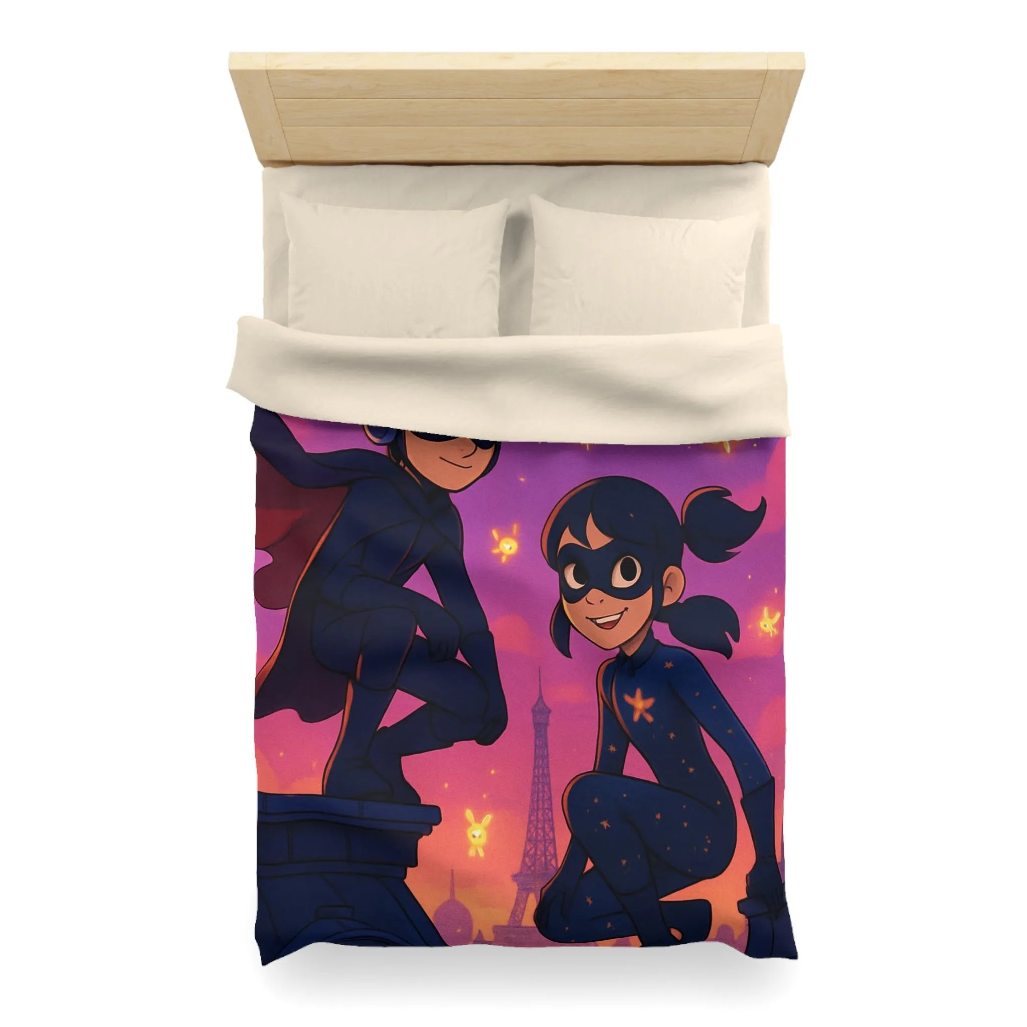 Housse de Couette Microfibre Création Artistique Moderne Design Exclusif Décoration Chambre