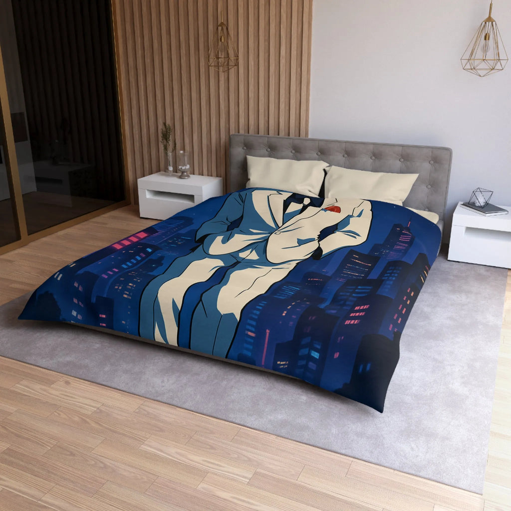 Housse de Couette Microfibre Création Artistique Moderne Design Exclusif Décoration Chambre