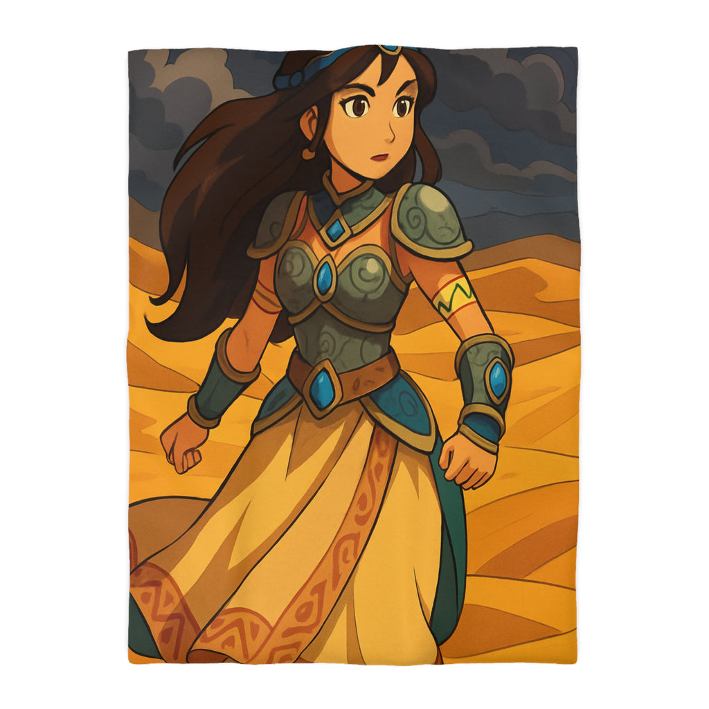 Housse de Couette Microfibre Design Artistique Moderne Décoration Chambre Confort Premium