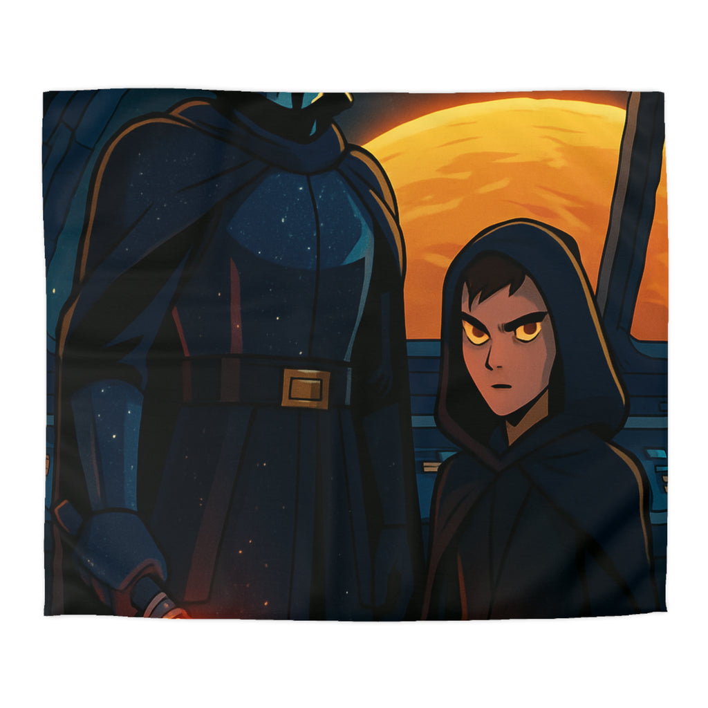 Housse de Couette Microfibre Design Artistique Moderne Décoration Chambre Confort Premium