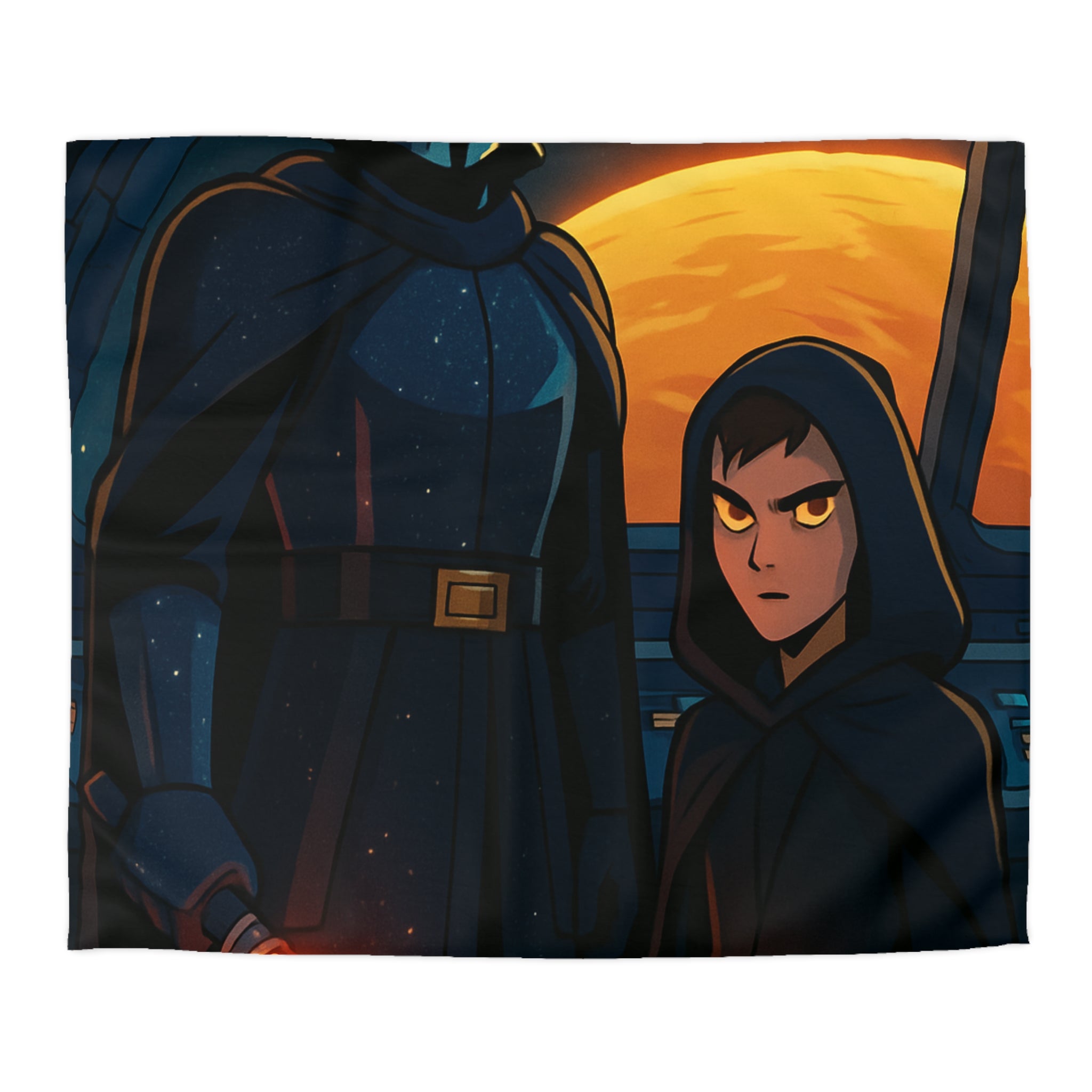 Housse de Couette Microfibre Design Artistique Moderne Décoration Chambre Confort Premium