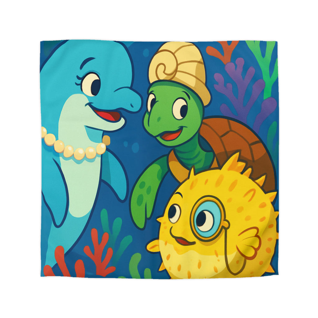 Housse de Couette Microfibre Design Artistique Moderne Décoration Chambre Confort Premium