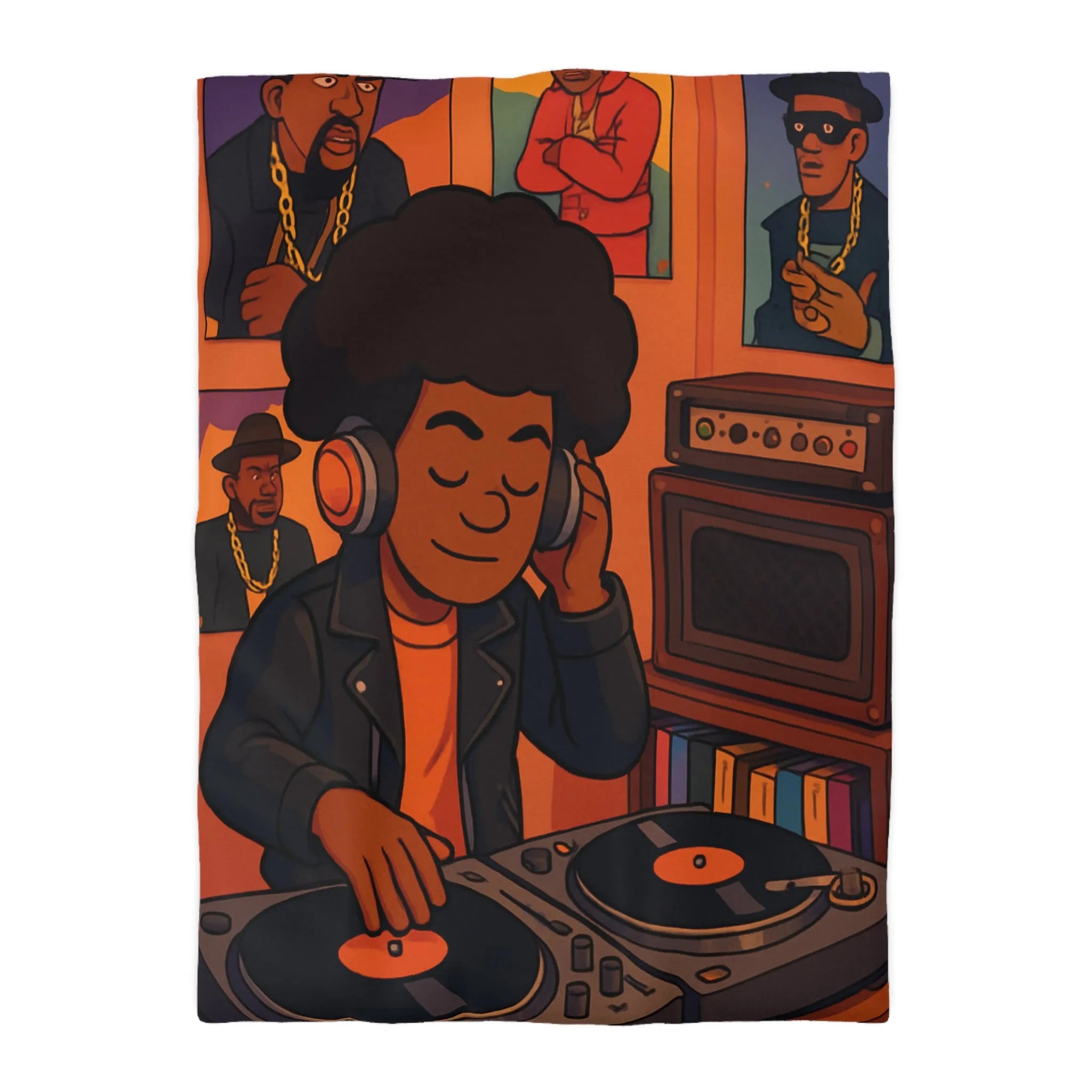 Housse de Couette Microfibre Création Artistique Moderne Design Exclusif Décoration Chambre