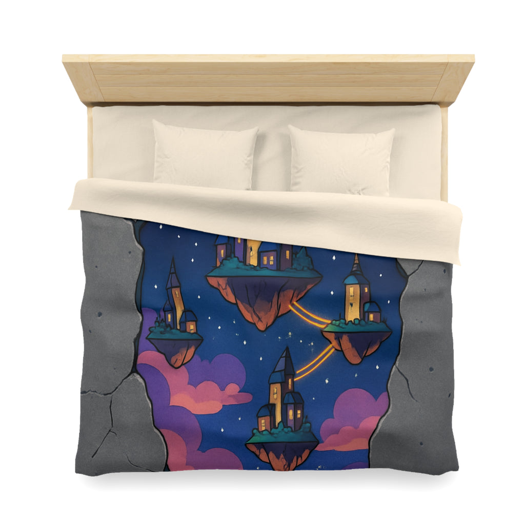 Housse de Couette Microfibre Création Artistique Moderne Design Exclusif Décoration Chambre