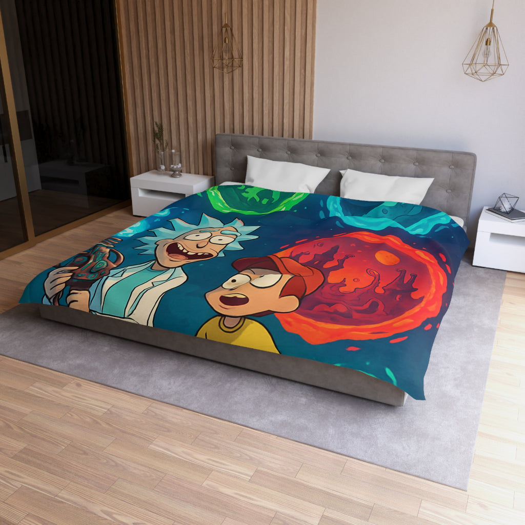 Housse de Couette Microfibre Création Artistique Moderne Design Exclusif Décoration Chambre