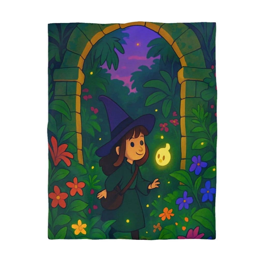 Enchantez votre chambre avec une housse de couette magique et lumineuse pour enfants