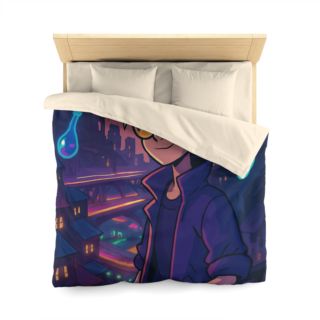 Housse de Couette Microfibre Création Artistique Moderne Design Exclusif Décoration Chambre