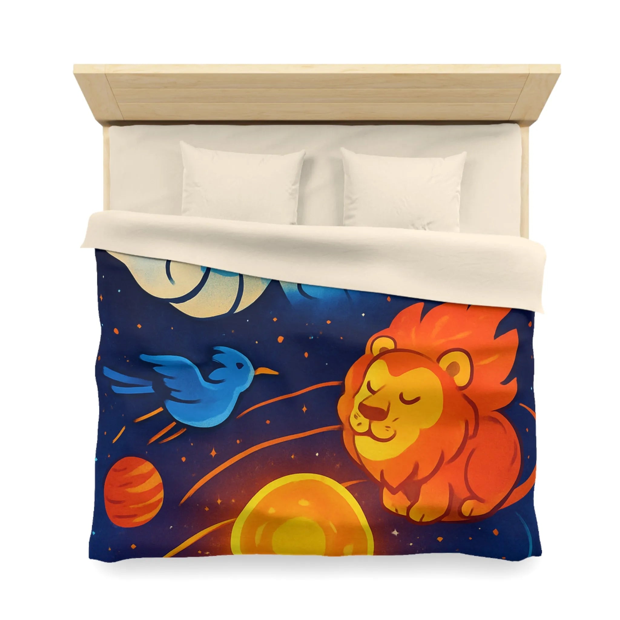 Housse de Couette Microfibre Création Artistique Moderne Design Exclusif Décoration Chambre