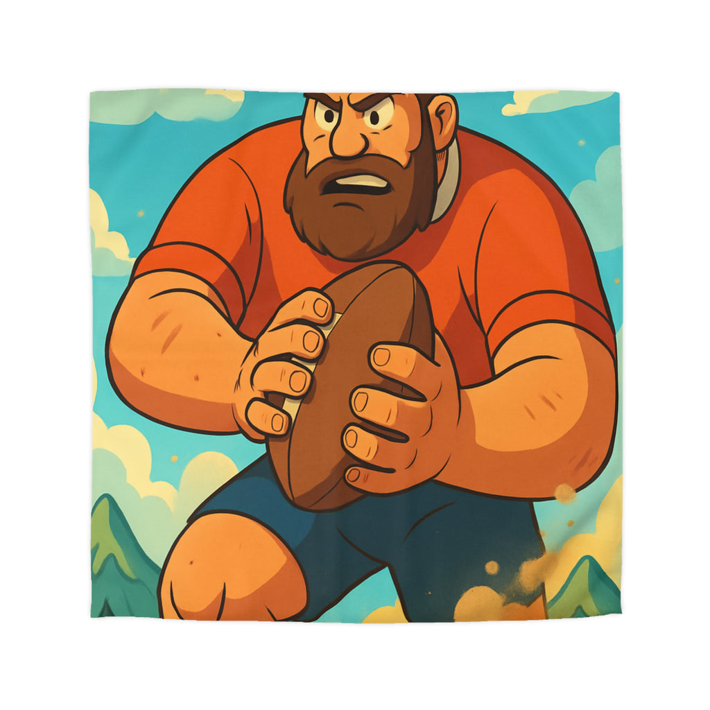 Housse de Couette Microfibre Motif Créatif Original Style Contemporain Chambre Élégante