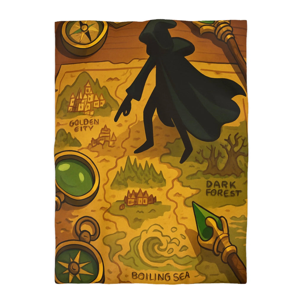 Housse de Couette Microfibre Art Graphique Contemporain Style Décoratif Chambre Tendance