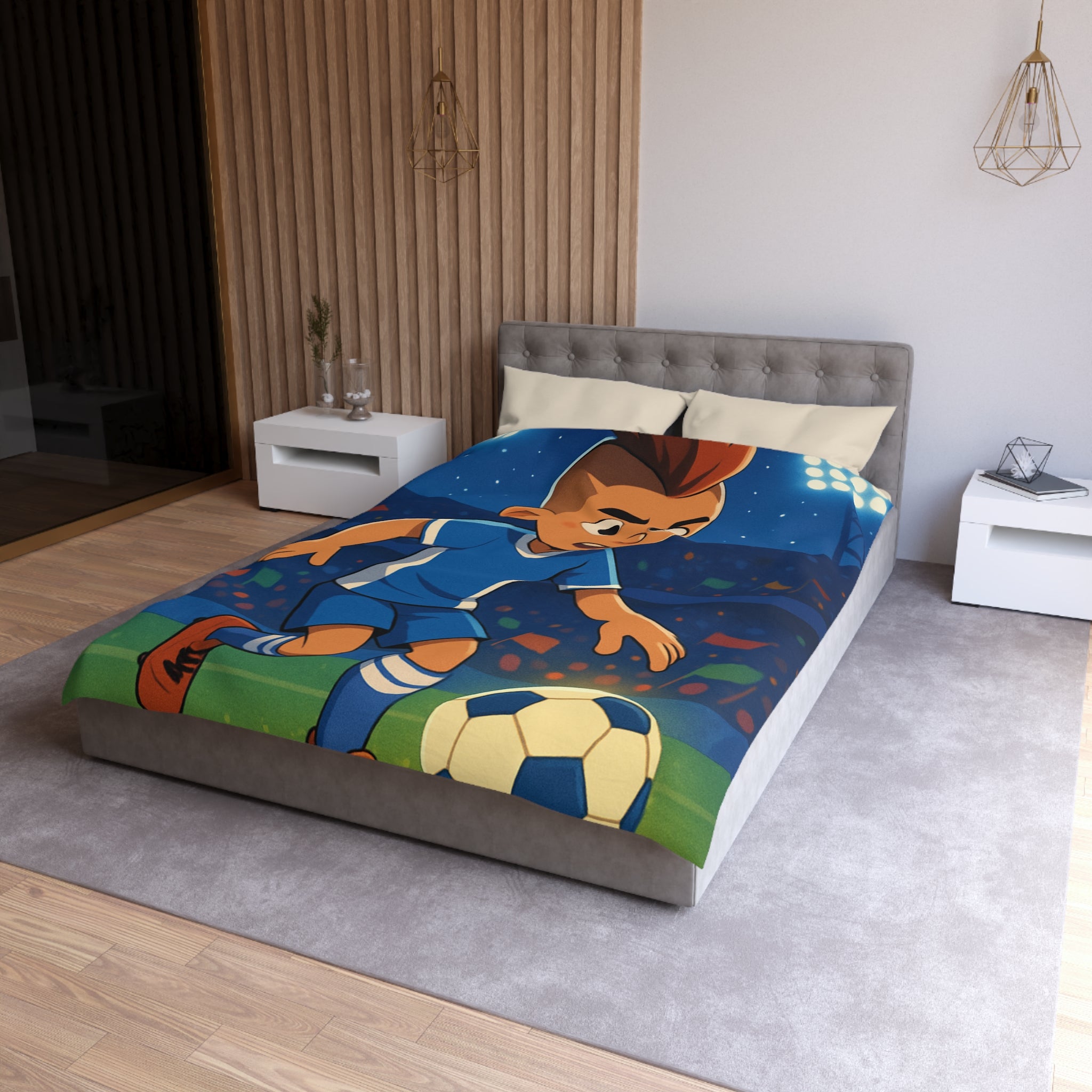 Housse de Couette Microfibre Création Artistique Moderne Design Exclusif Décoration Chambre