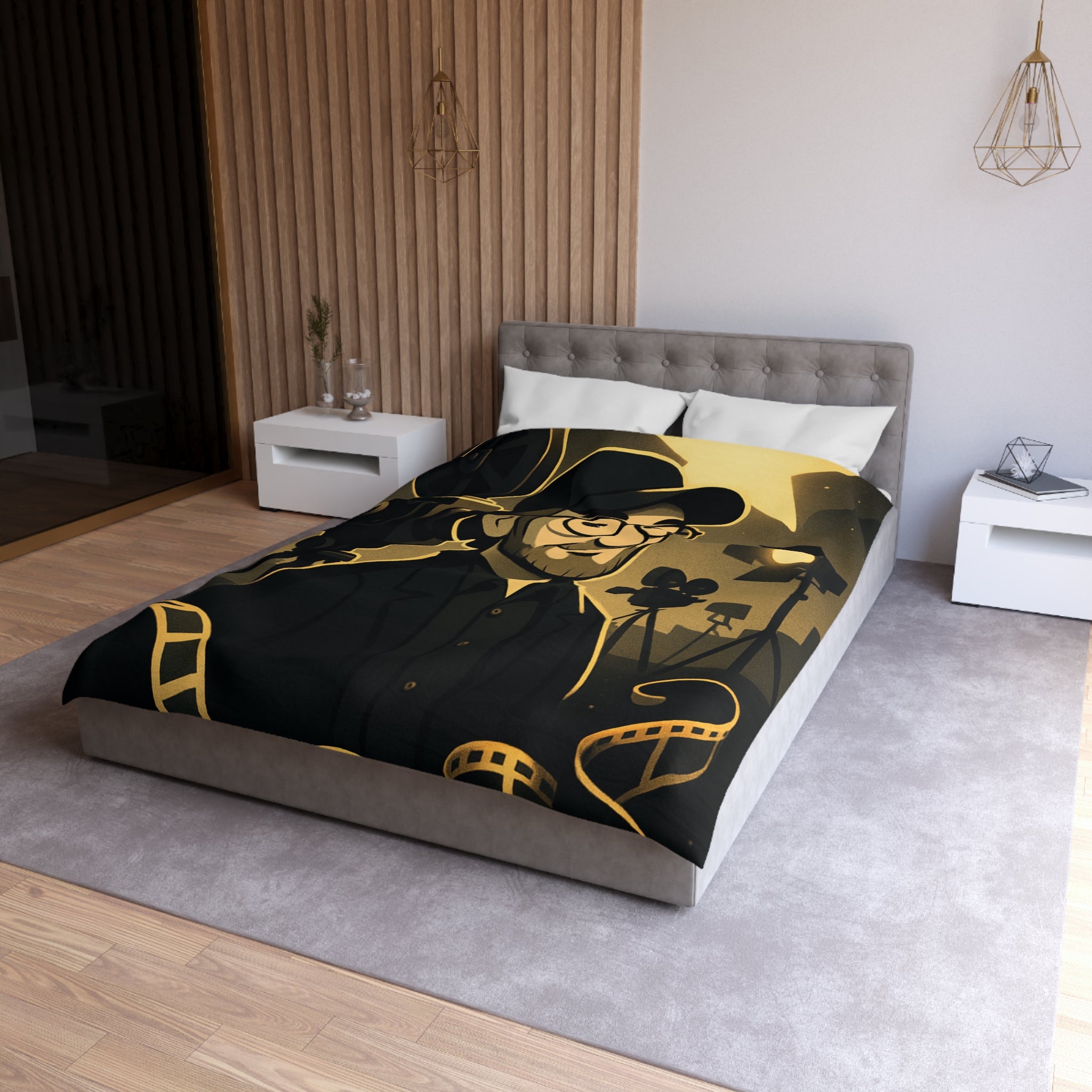 Housse de Couette Microfibre Création Artistique Moderne Design Exclusif Décoration Chambre