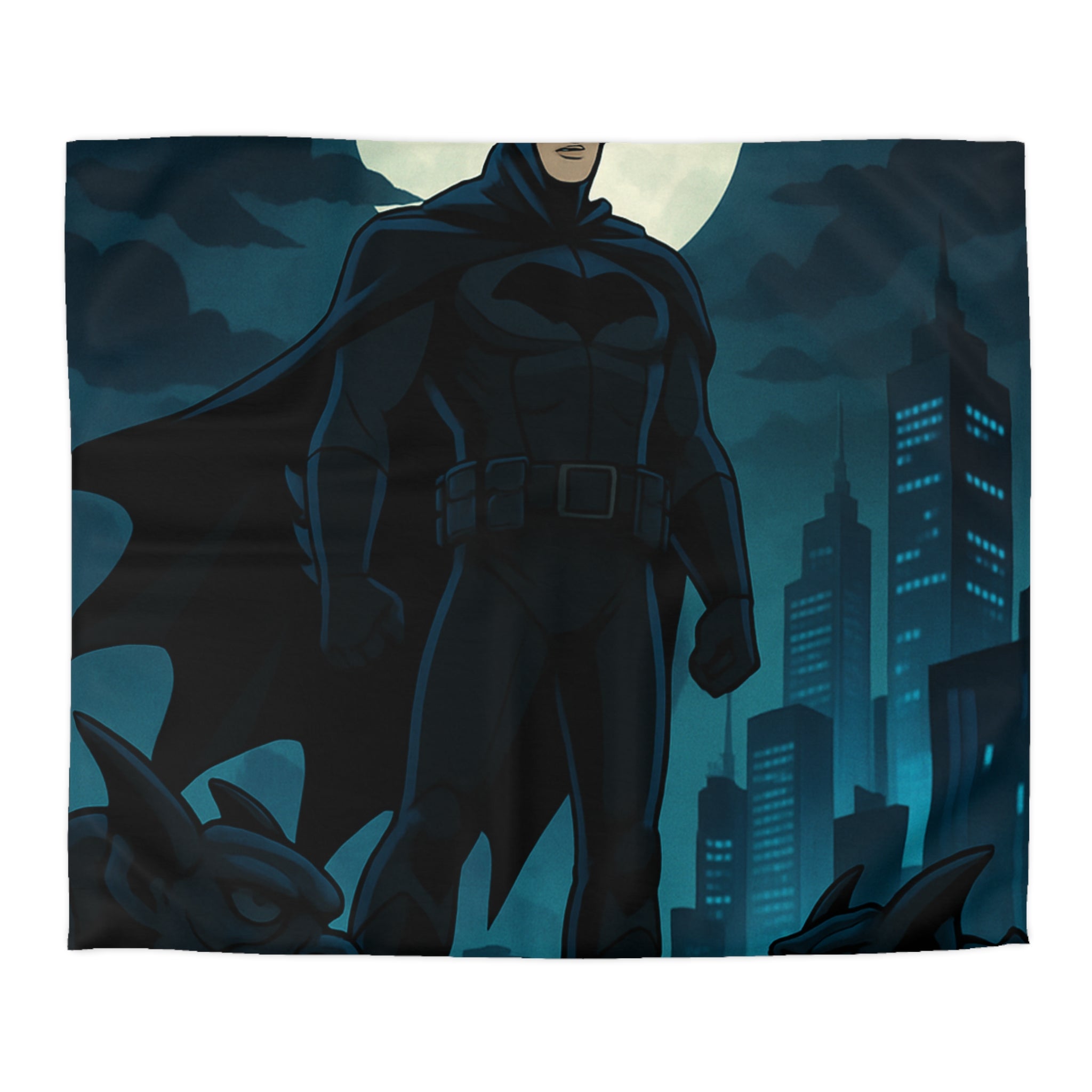 Housse de Couette Microfibre Illustration Unique Design Moderne Décoration Intérieure Raffinée