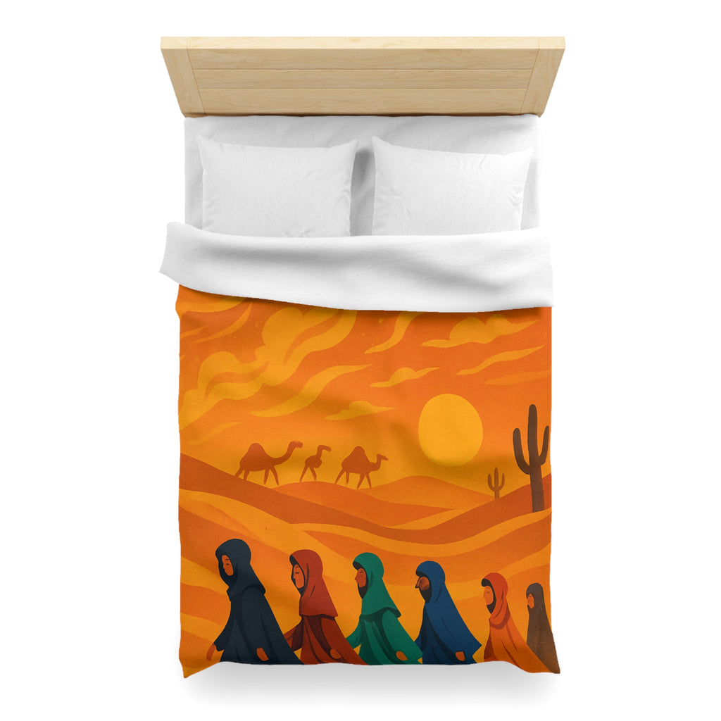 Housse de Couette Microfibre Création Artistique Moderne Design Exclusif Décoration Chambre