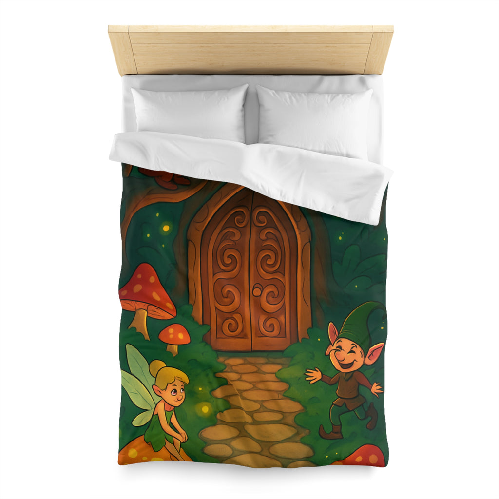 Housse de Couette Microfibre Motif Créatif Original Style Contemporain Chambre Élégante