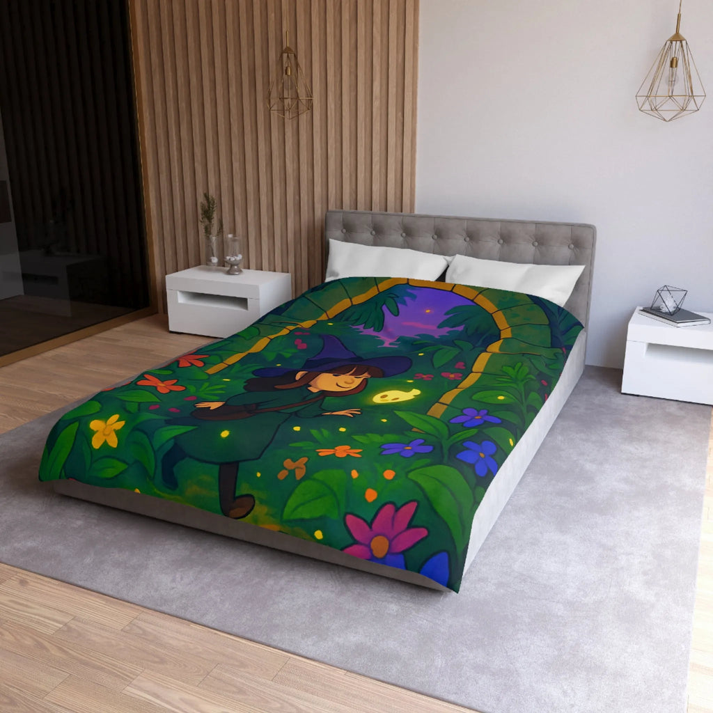 Enchantez votre chambre avec une housse de couette magique et lumineuse pour enfants