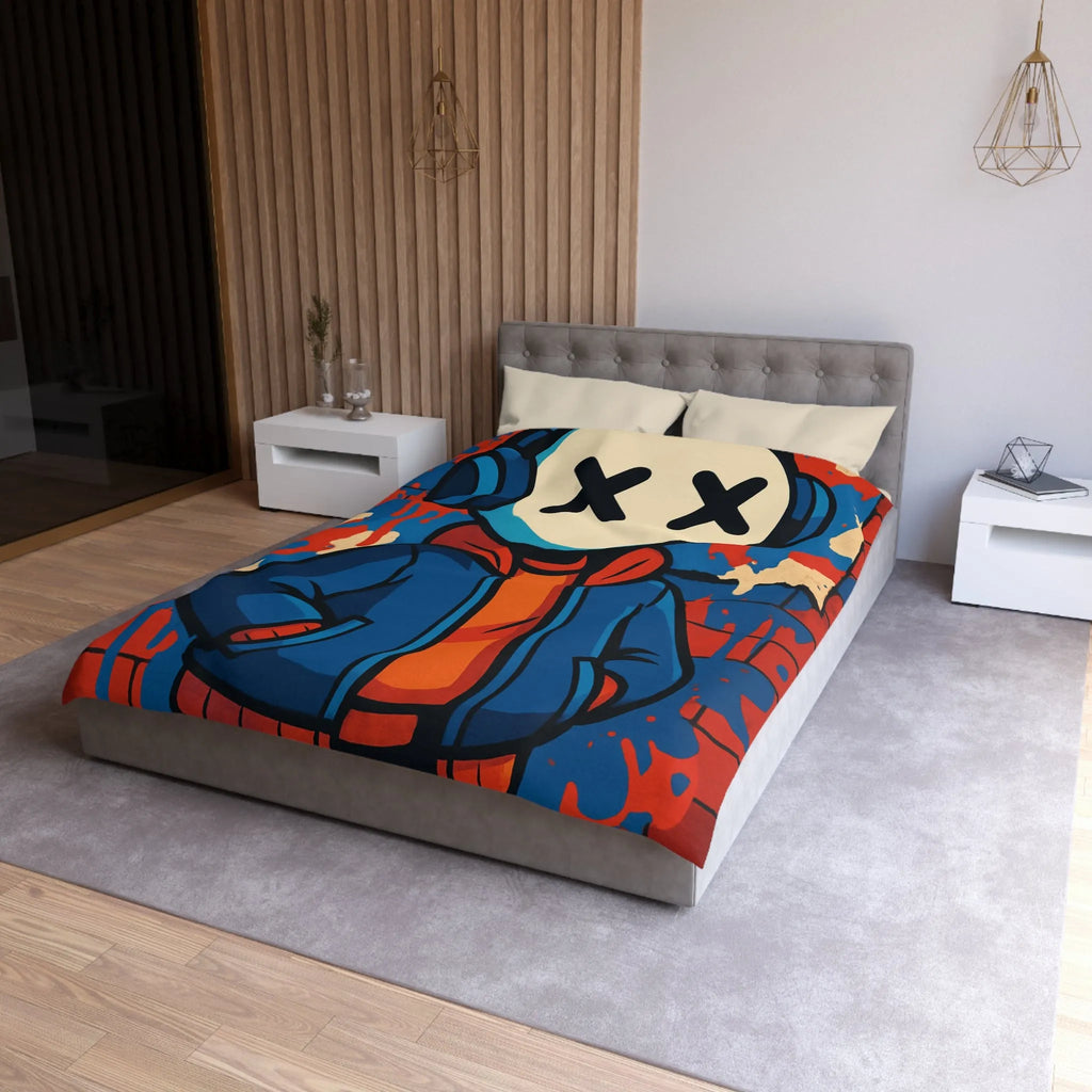 Housse de Couette Microfibre Création Artistique Moderne Design Exclusif Décoration Chambre