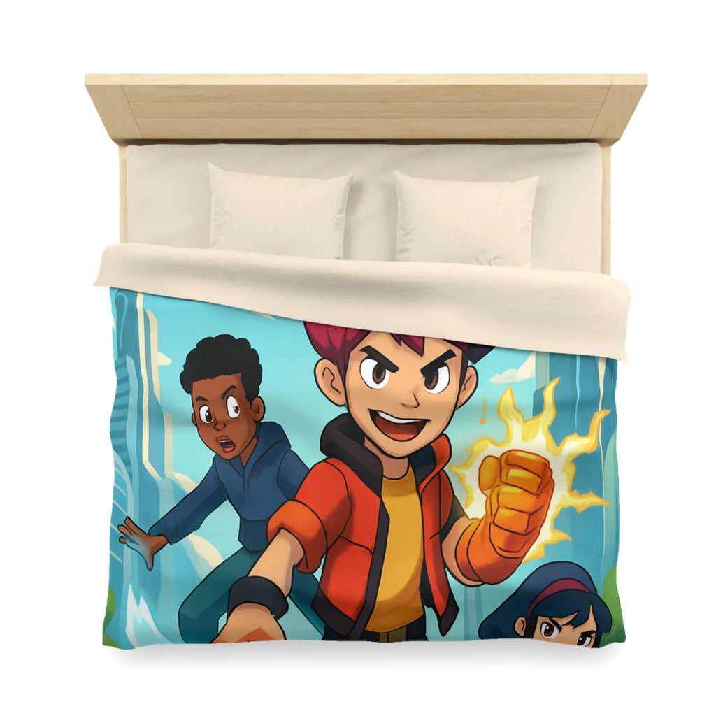 Housse de Couette Microfibre Création Artistique Moderne Design Exclusif Décoration Chambre