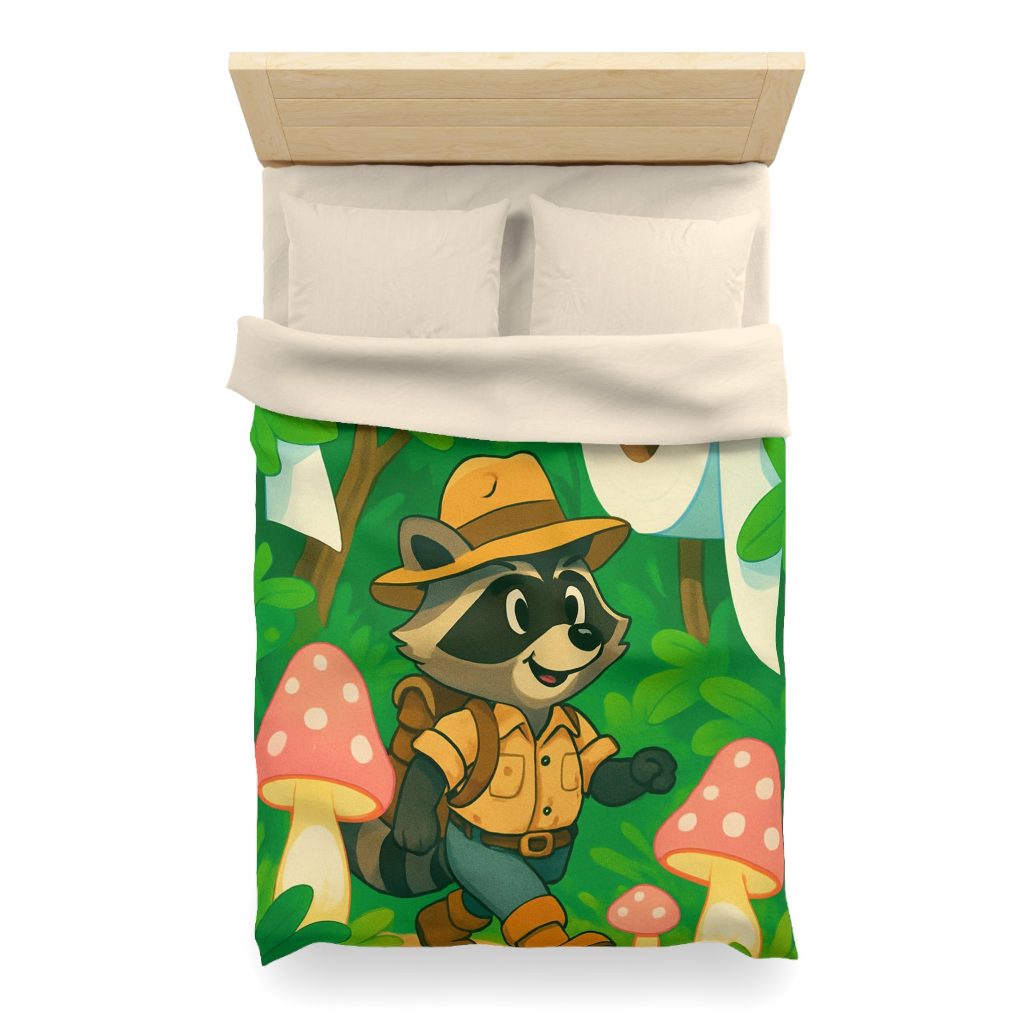 Housse de Couette Microfibre Motif Créatif Original Style Contemporain Chambre Élégante