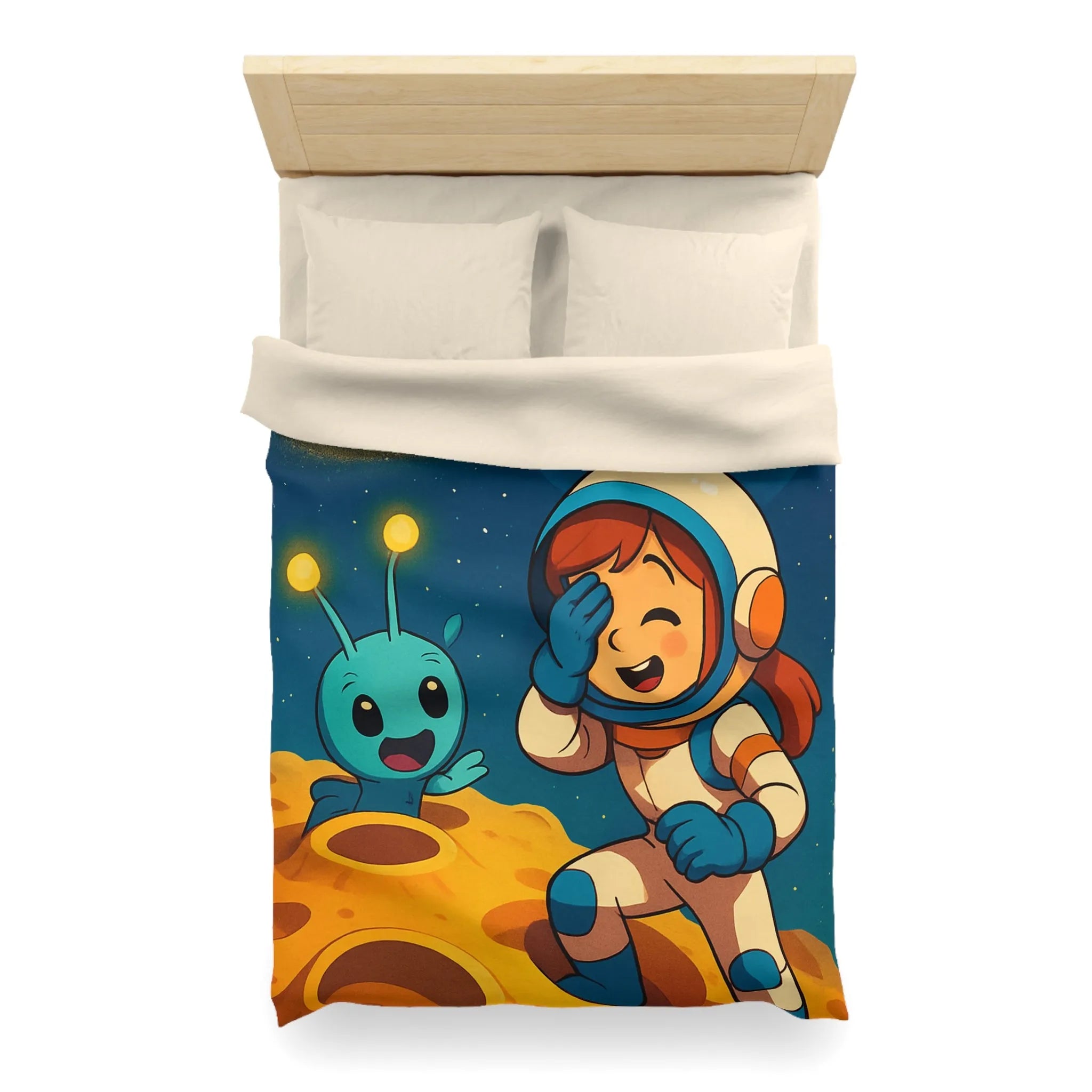 Housse de Couette Microfibre Création Artistique Moderne Design Exclusif Décoration Chambre