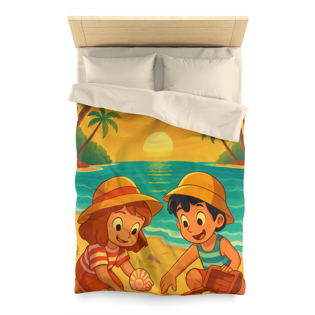 Housse de Couette Microfibre Création Artistique Moderne Design Exclusif Décoration Chambre