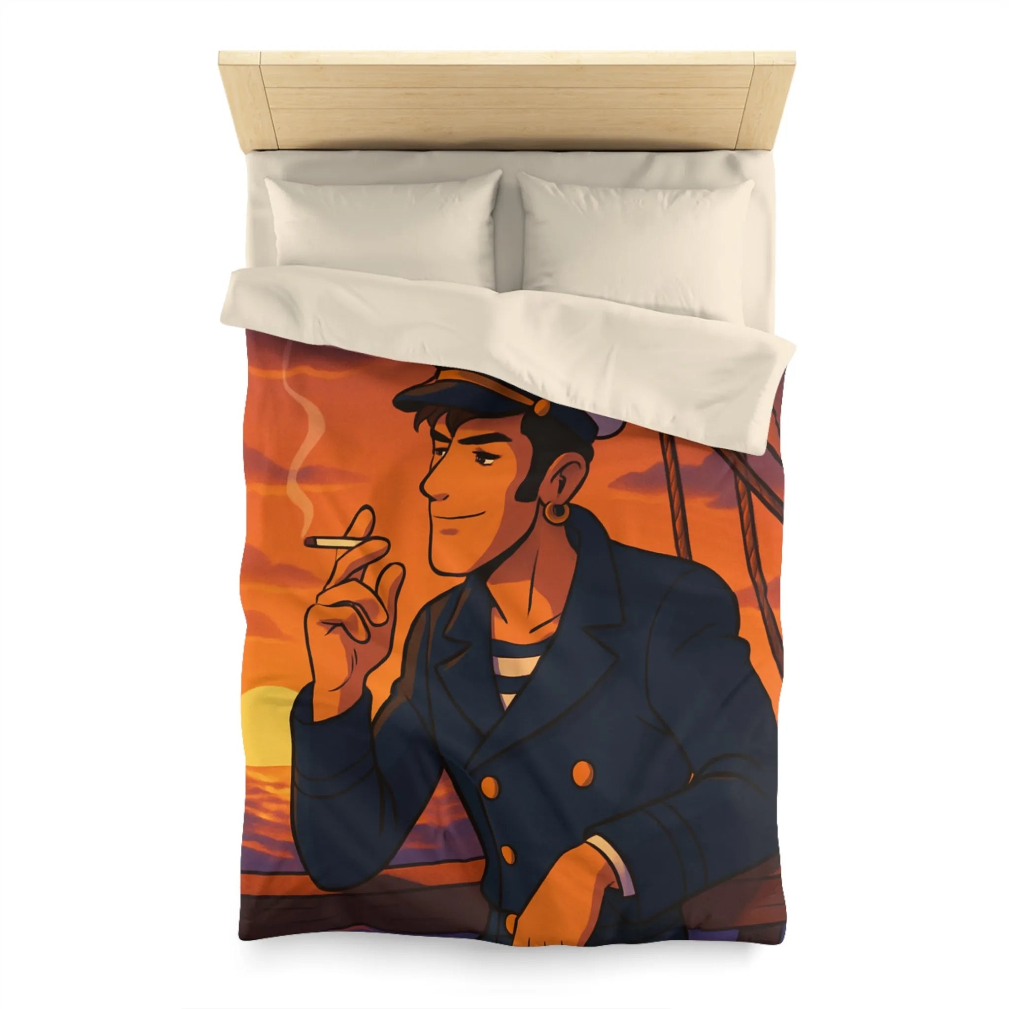 Housse de Couette Microfibre Création Artistique Moderne Design Exclusif Décoration Chambre