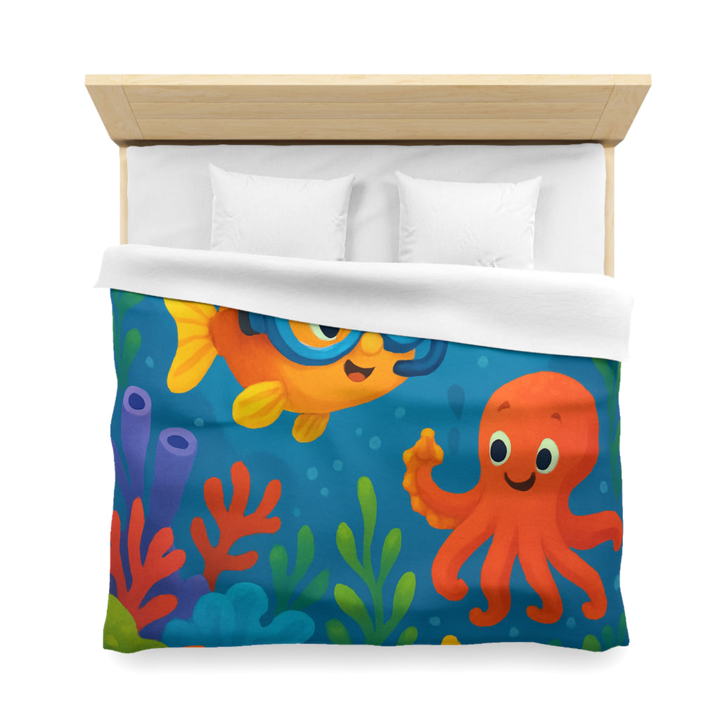 Housse de Couette Microfibre Création Artistique Moderne Design Exclusif Décoration Chambre