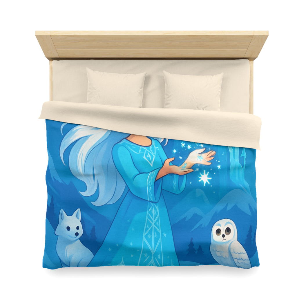 Housse de Couette Microfibre Motif Créatif Original Style Contemporain Chambre Élégante