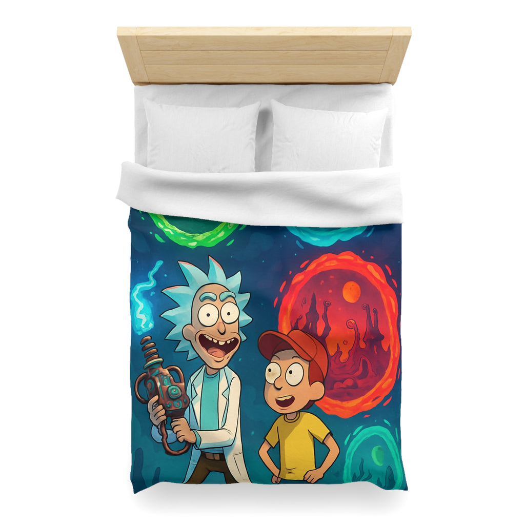 Housse de Couette Microfibre Création Artistique Moderne Design Exclusif Décoration Chambre