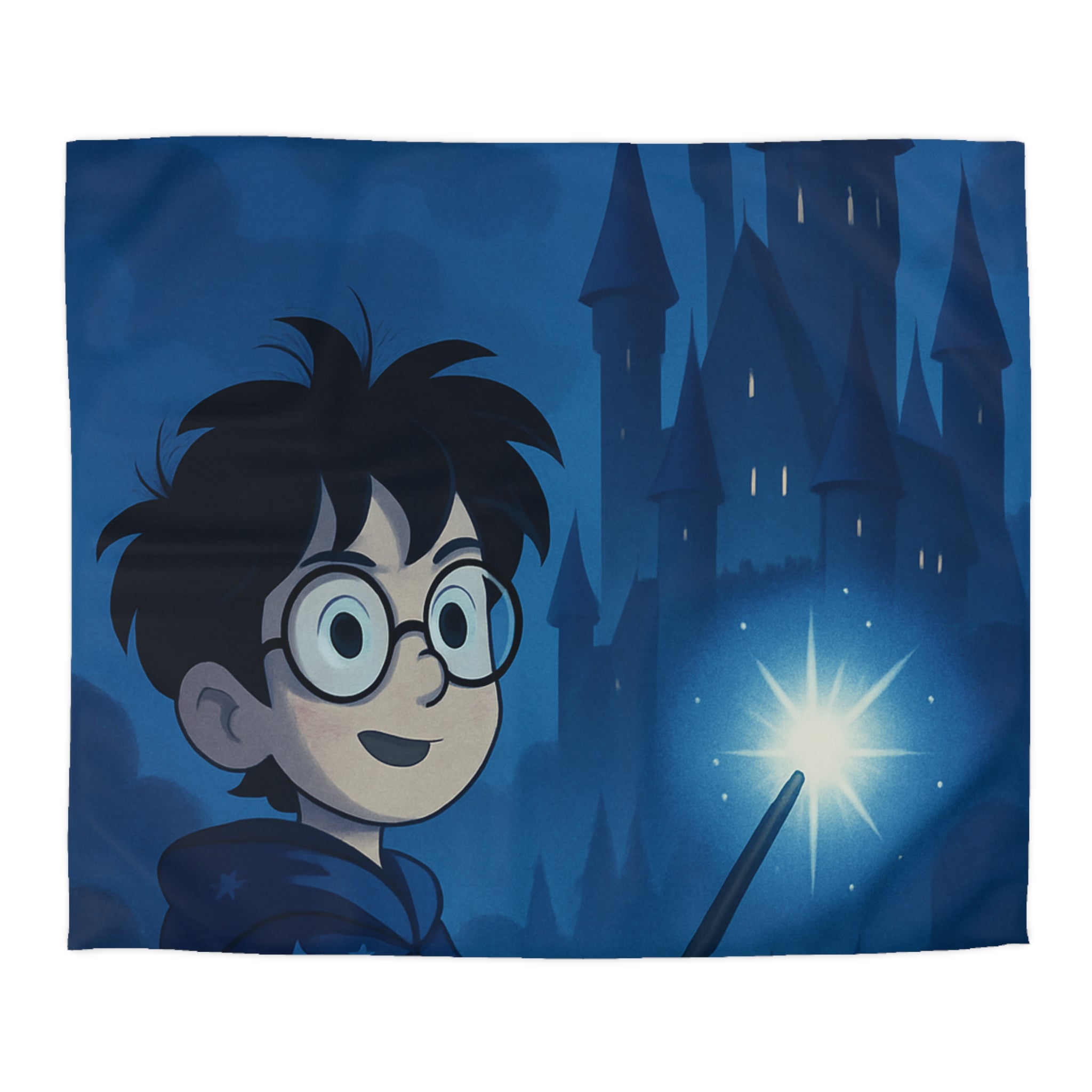 Housse de Couette Microfibre Illustration Unique Design Moderne Décoration Intérieure Raffinée