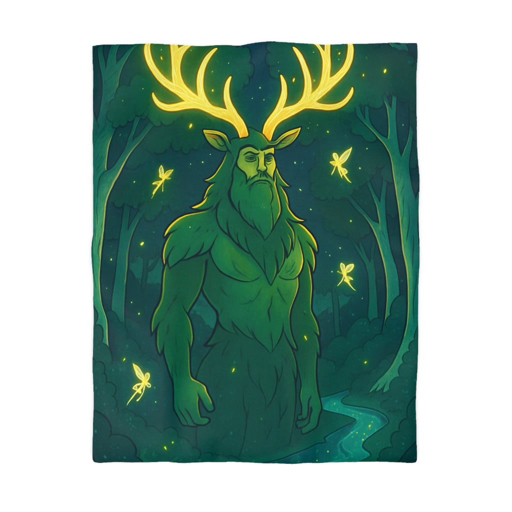 Housse de Couette Microfibre Illustration Unique Design Moderne Décoration Intérieure Raffinée