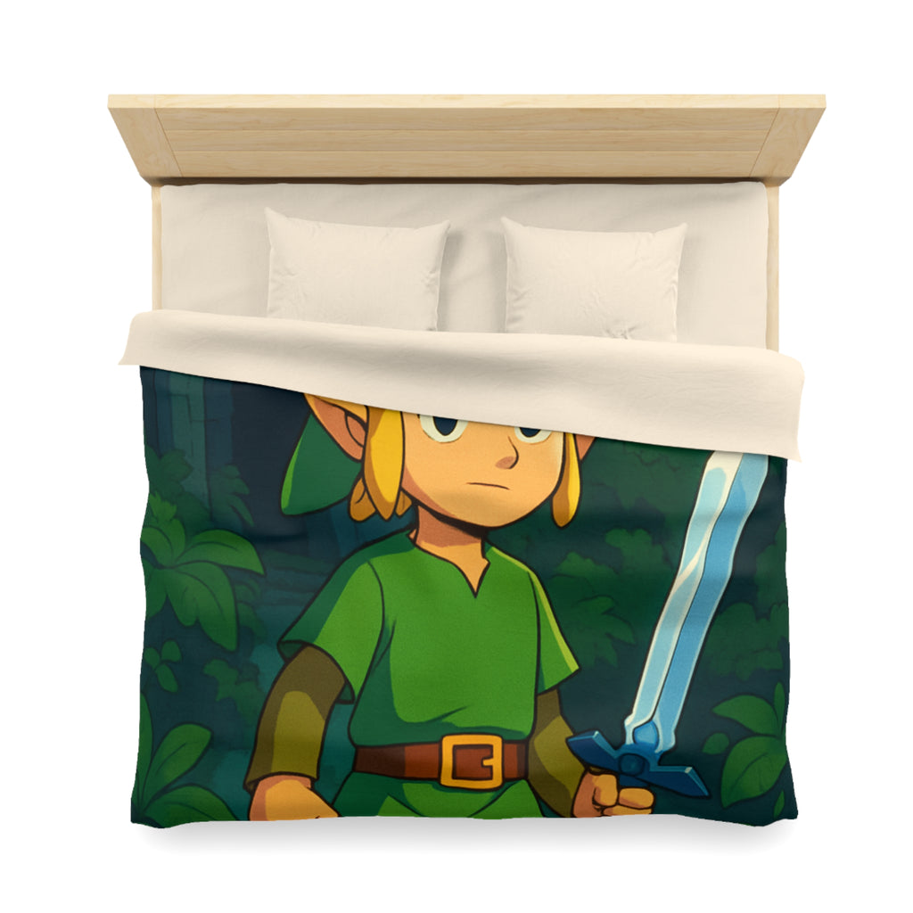 Housse de Couette Microfibre Design Artistique Moderne Décoration Chambre Confort Premium