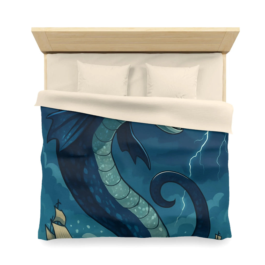 Housse de Couette Microfibre Art Graphique Contemporain Style Décoratif Chambre Tendance