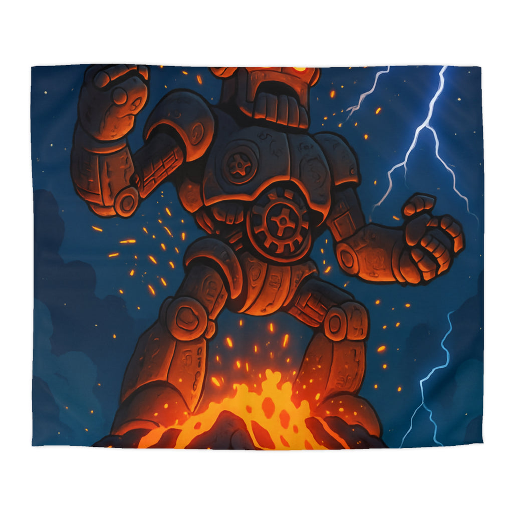 Housse de Couette Microfibre Design Artistique Moderne Décoration Chambre Confort Premium