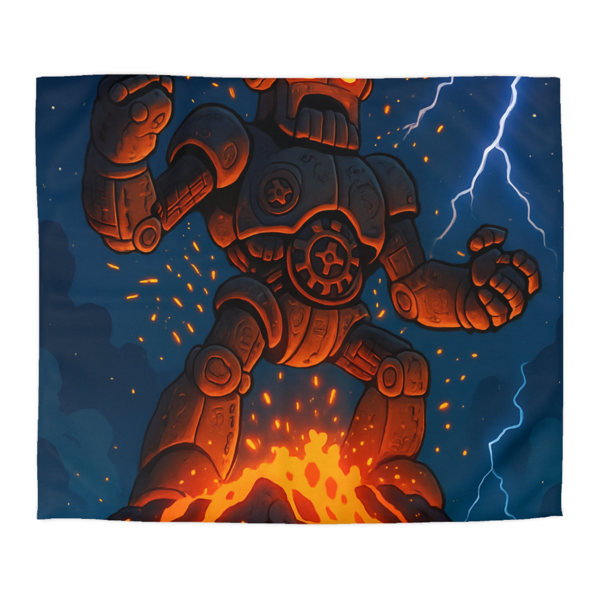 Housse de Couette Microfibre Design Artistique Moderne Décoration Chambre Confort Premium