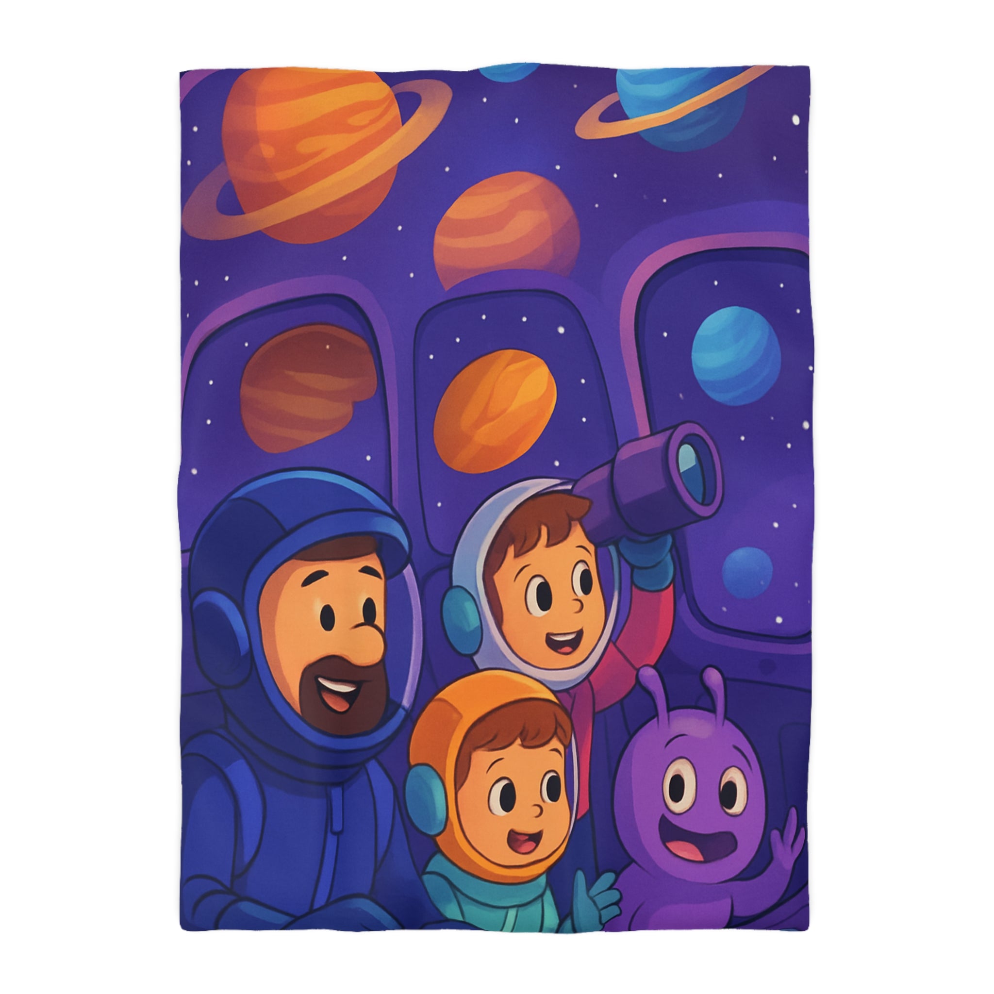 Housse de Couette Microfibre Motif Créatif Original Style Contemporain Chambre Élégante