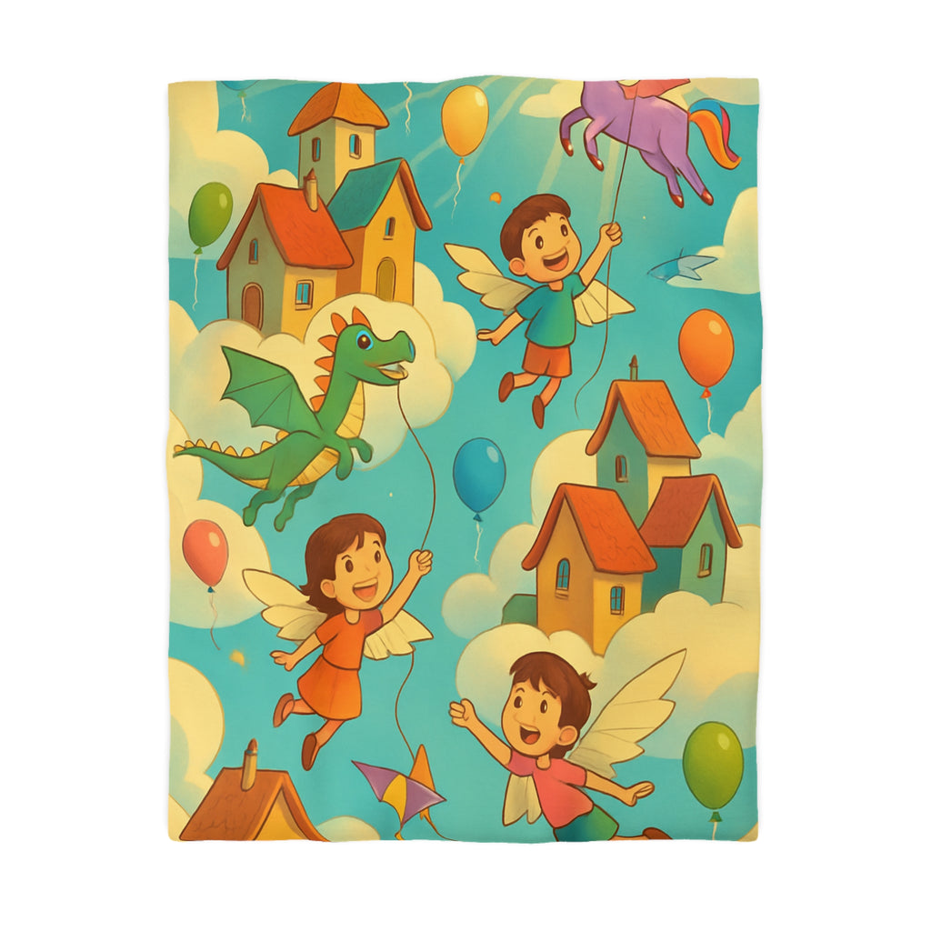 Housse de Couette Microfibre Création Artistique Moderne Design Exclusif Décoration Chambre